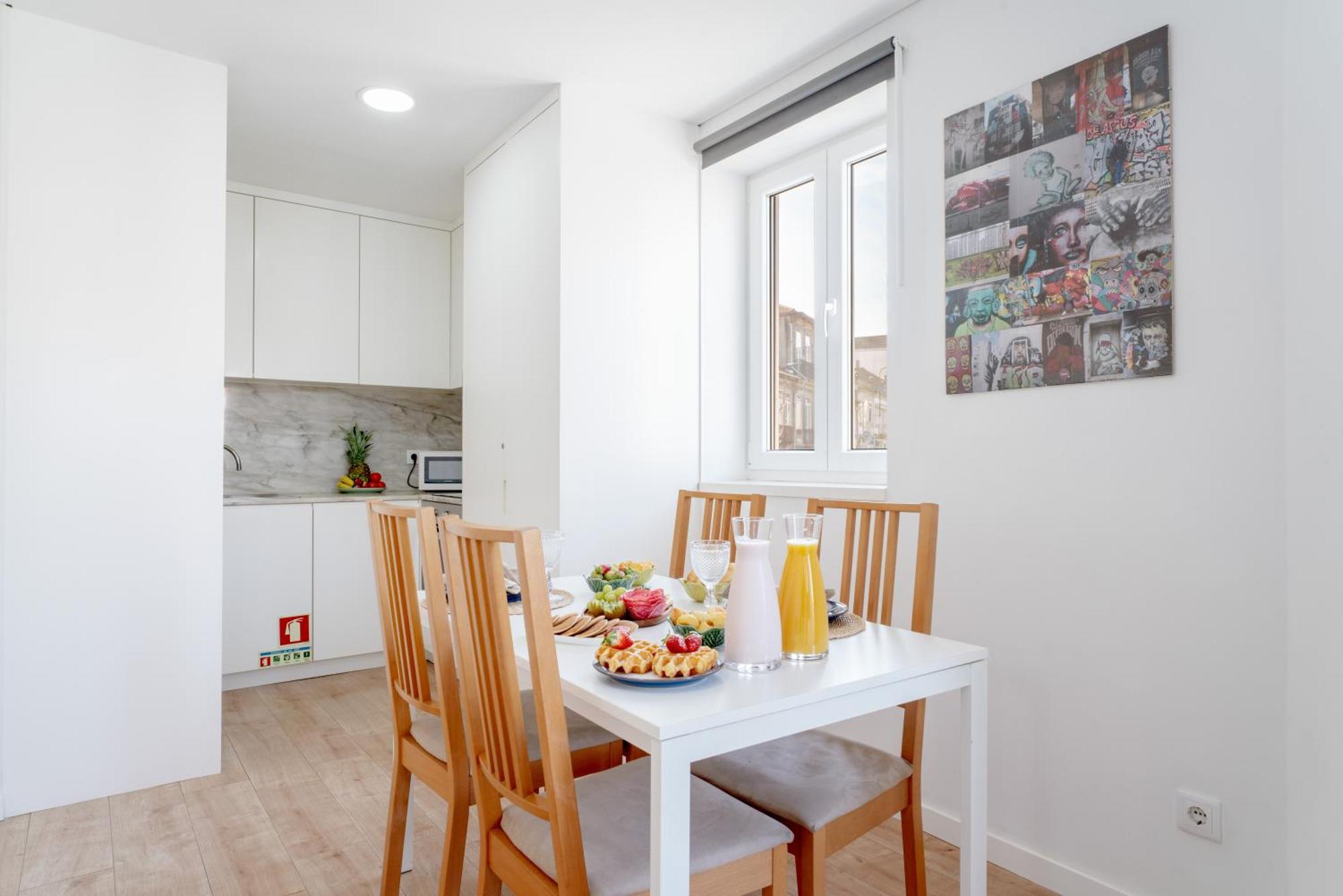 Host Wise - Flat W Free Private Parking - Bright & Cozy Apartment Порто Екстериор снимка