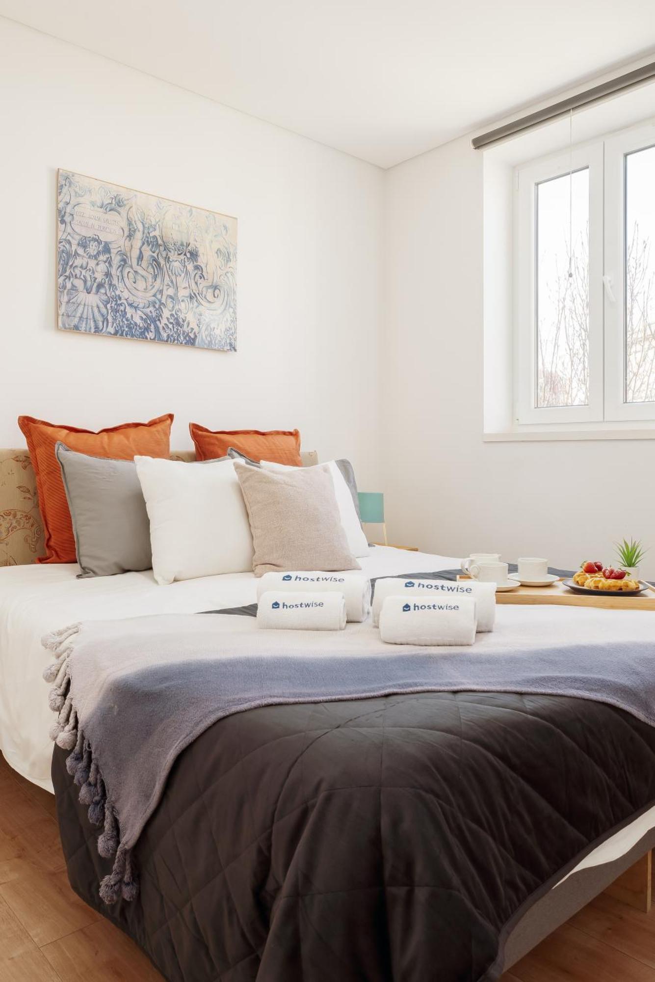 Host Wise - Flat W Free Private Parking - Bright & Cozy Apartment Порто Екстериор снимка